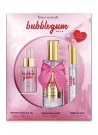 Набор средств для массажа и ласк Bubblegum Play Kit - Bijoux Indiscrets - купить с доставкой в Йошкар-Оле