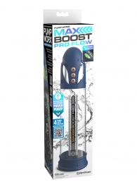 Синяя вакуумная автоматическая помпа Max Boost Pro Flow - Pipedream - в Йошкар-Оле купить с доставкой