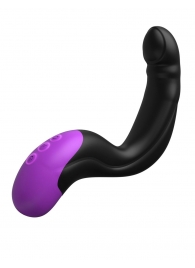 Черно-фиолетовый вибромассажёр простаты Hyper-Pulse P-Spot Massager - Pipedream - в Йошкар-Оле купить с доставкой