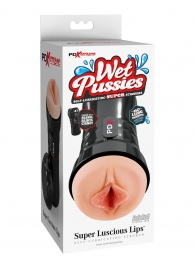 Мастурбатор-вагина в колбе Super Luscious Lips - Pipedream - в Йошкар-Оле купить с доставкой
