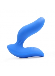 Синий вибромассажер простаты 3,5’’ Curve P-spot Massager - 12 см. - Erokay - в Йошкар-Оле купить с доставкой