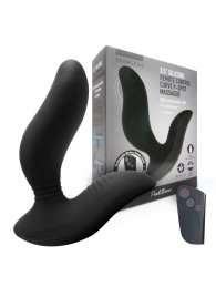 Черный вибромассажер простаты 3,5’’ Remote Control Curve P-spot Massager - 12 см. - Erokay - в Йошкар-Оле купить с доставкой