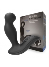 Черный вибромассажер простаты 3,5’’ P-spot Massager - 12,5 см. - Erokay - в Йошкар-Оле купить с доставкой