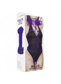 Фиолетовая верёвка для связывания и фиксации Bind Tie - 9,14 м. - Doc Johnson - купить с доставкой в Йошкар-Оле