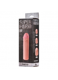 Фаллоудлинитель SUPER HERO Tempter - 16 см. - Lola Games - в Йошкар-Оле купить с доставкой