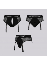Трусики для фиксации насадок Strap-on-me Harness Lingerie Diva XS - Strap-on-me - купить с доставкой в Йошкар-Оле