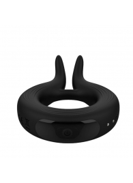 Черное эрекционное кольцо Marry Me Rechargeable Vibrating Cockring - Adrien Lastic - в Йошкар-Оле купить с доставкой
