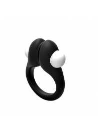 Черное эрекционное кольцо Zippy Vibrating Ring With Bullet - Adrien Lastic - в Йошкар-Оле купить с доставкой