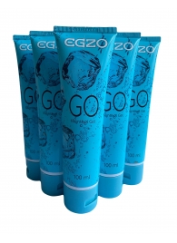 Набор из 5 пролонгирующих лубрикантов на водной основе Egzo Go (по 100 мл.) - EGZO - купить с доставкой в Йошкар-Оле