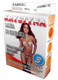 Надувная секс-кукла Krystyna - Boys of Toys - в Йошкар-Оле купить с доставкой