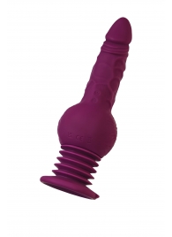 Фиолетовая мини-машина для секса Striker с пультом ДУ - 23,5 см. - ToyFa - купить с доставкой в Йошкар-Оле