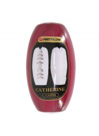 Белый мастурбатор-вагина Catherine - Baile - в Йошкар-Оле купить с доставкой