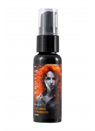 Гель с эффектом вибрации Volcano Of Passion со вкусом вишни - 25 мл. - Erotist Lubricants - купить с доставкой в Йошкар-Оле