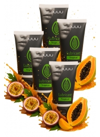 Набор из 5 съедобных лубрикантов JUJU со вкусом тропических фруктов - JuJu - купить с доставкой в Йошкар-Оле