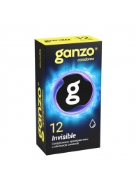 Супертонкие презервативы Ganzo Invisible - 12 шт. - Ganzo - купить с доставкой в Йошкар-Оле