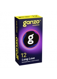 Презервативы с анестетиком для продления удовольствия Ganzo Long Love - 12 шт. - Ganzo - купить с доставкой в Йошкар-Оле