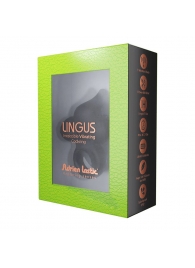 Черное эрекционное кольцо Lingus с вибрацией - Adrien Lastic - в Йошкар-Оле купить с доставкой