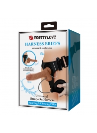 Женский страпон с вибрацией и эффектом эякуляции Oher - Baile - купить с доставкой в Йошкар-Оле