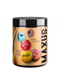 Точечные презервативы MAXUS 2000 Amazing Dots с железным кейсом - 12 шт. - Maxus - купить с доставкой в Йошкар-Оле
