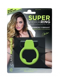 Люминесцентное эрекционное виброкольцо Super - Clara Morgane - в Йошкар-Оле купить с доставкой