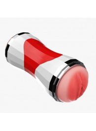 Двусторонний мастурбатор в колбе Power Grip Cup - вагина и ротик - Boys of Toys - в Йошкар-Оле купить с доставкой