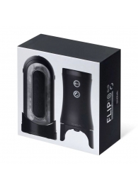 Набор Tenga Flip Zero Electronic Vibrotation: мастурбатор с вибрацией и устройство вращения - Tenga - в Йошкар-Оле купить с доставкой