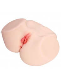 Мастурбатор-полуторс с двойным слоем материала Jenny Onahole Real Vagina - KOKOS - в Йошкар-Оле купить с доставкой