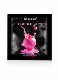 Саше съедобной оральной смазки OraLove с ароматом бабл-гам - 3 гр. - Биоритм - купить с доставкой в Йошкар-Оле