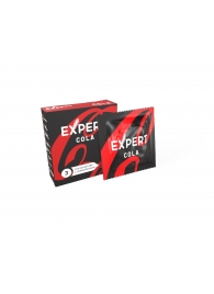 Презервативы с ароматом колы Expert Cola - 3 шт. - Expert - купить с доставкой в Йошкар-Оле
