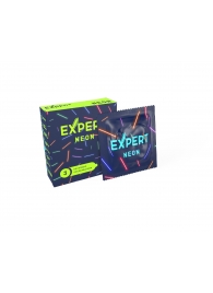 Светящиеся в темноте презервативы Expert Neon - 3 шт. - Expert - купить с доставкой в Йошкар-Оле