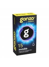 Супертонкие презервативы Ganzo Invisible - 15 шт. - Ganzo - купить с доставкой в Йошкар-Оле