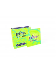 Ультратонкие презервативы Expert Invisible - 3 шт. - Expert - купить с доставкой в Йошкар-Оле