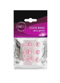 Прозрачная сквозная насадка на пенис с цветными шариками - Erowoman-Eroman - в Йошкар-Оле купить с доставкой