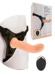 Женский вибрострапон со съемной насадкой и пультом ДУ - Erokay - купить с доставкой в Йошкар-Оле