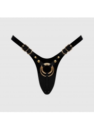 Черный пояс для фиксации насадок Strap-On-Me Leatherette Harness Fabulous - Strap-on-me - купить с доставкой в Йошкар-Оле