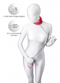 Красный ошейник с подкладкой из меха - ToyFa - купить с доставкой в Йошкар-Оле