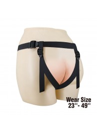 Черные трусики харнесс с платформой Caludio I - Baile - купить с доставкой в Йошкар-Оле