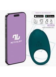 Зеленое интерактивное виброкольцо Ringo - Intoyou - в Йошкар-Оле купить с доставкой