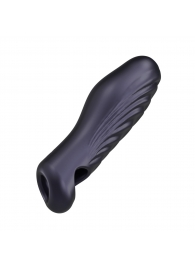 Сливовая силиконовая насадка на пенис с подхватом Manwan Ryzer - Manwan - в Йошкар-Оле купить с доставкой