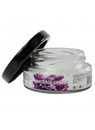 Массажная свеча «Сирень» - 50 мл. - SGAN - купить с доставкой в Йошкар-Оле