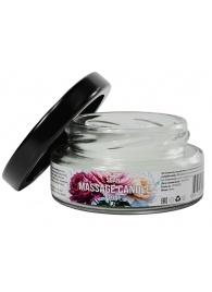 Массажная свеча «Цветущий пион» - 50 мл. - SGAN - купить с доставкой в Йошкар-Оле