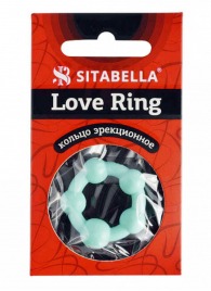 Цветное эрекционное кольцо с 5 бусинами Love Ring - Sitabella - в Йошкар-Оле купить с доставкой