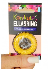 Цветное рельефное эрекционное кольцо Ellasring - Sitabella - в Йошкар-Оле купить с доставкой