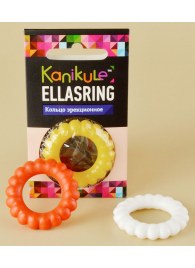 Цветное рельефное эрекционное кольцо Ellasring - Sitabella - в Йошкар-Оле купить с доставкой