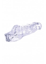 Прозрачная насадка-удлинитель Length Enhancer с подхватом - 16 см. - NMC - в Йошкар-Оле купить с доставкой