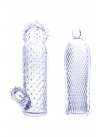 Набор из 2 прозрачных насадок на член Seductive Tickler Sleeves - NMC - в Йошкар-Оле купить с доставкой