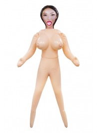 Телесная надувная секс-кукла с пышным бюстом - NMC - в Йошкар-Оле купить с доставкой