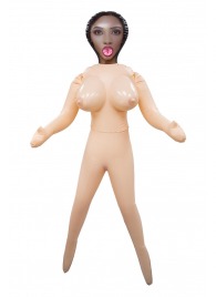 Телесная надувная секс-кукла с 3 любовными отверстиями - NMC - в Йошкар-Оле купить с доставкой