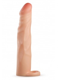 Телесная насадка-удлинитель Fortitude с подхватом - 17,7 см. - Blush Novelties - в Йошкар-Оле купить с доставкой