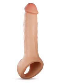 Телесная насадка-удлинитель Thrive 8.75 Inch Realistic Penis Extender Sleeve - 22,2 см. - Blush Novelties - в Йошкар-Оле купить с доставкой